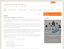 Tablet Screenshot of leathertrainingcourse.co.uk